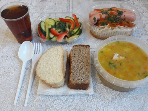 Ассортимент вкусной еды Одинцово