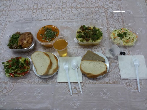 Колоритная палитра из блюд Одинцово